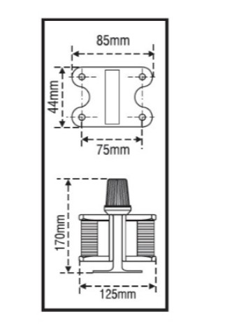 Fanali combinati neri